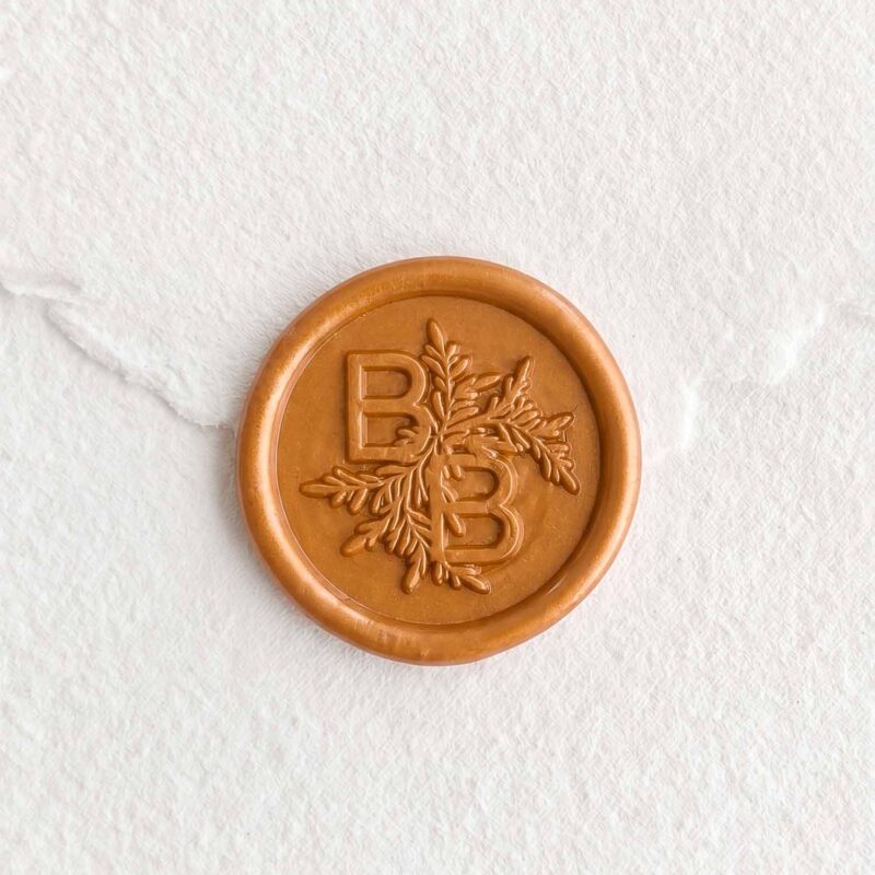 Barras de lacre Oro Cobre en pack de 5 unidades, ideales para crear sellos de lacre en invitaciones de boda, sobres artesanales, menús y papelería personalizada.