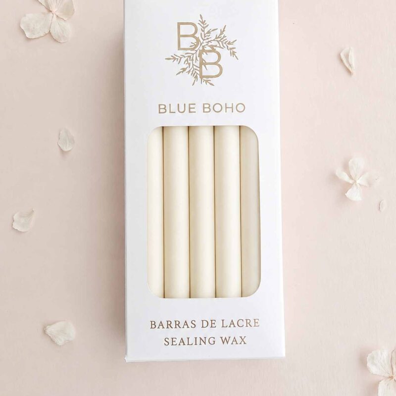 Barras de lacre Blanco Marfil | Pack 5 unidades