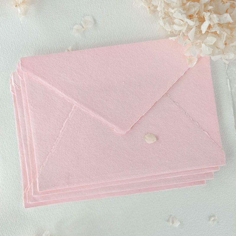 Buste Artigianali Velvet Pink - Confezione da 10
