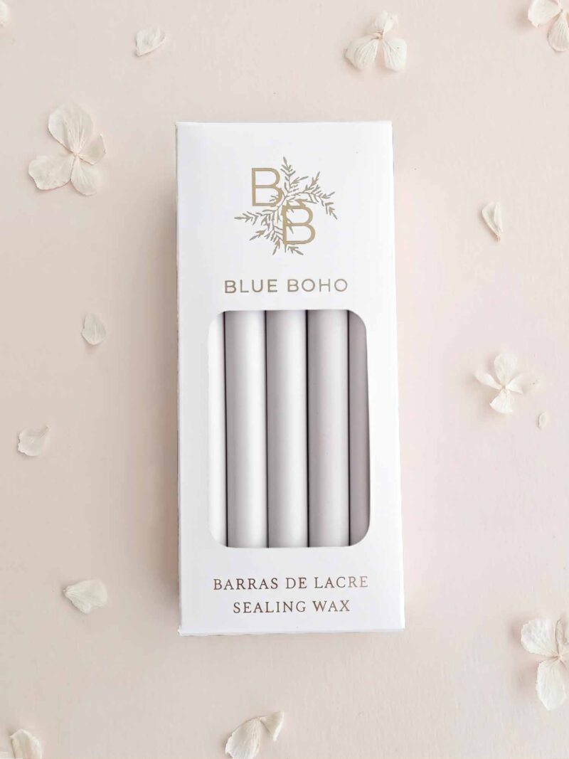 Pack da 5 barrette di ceralacca Bruma opaco per pistola per ceralacca Blue Boho
