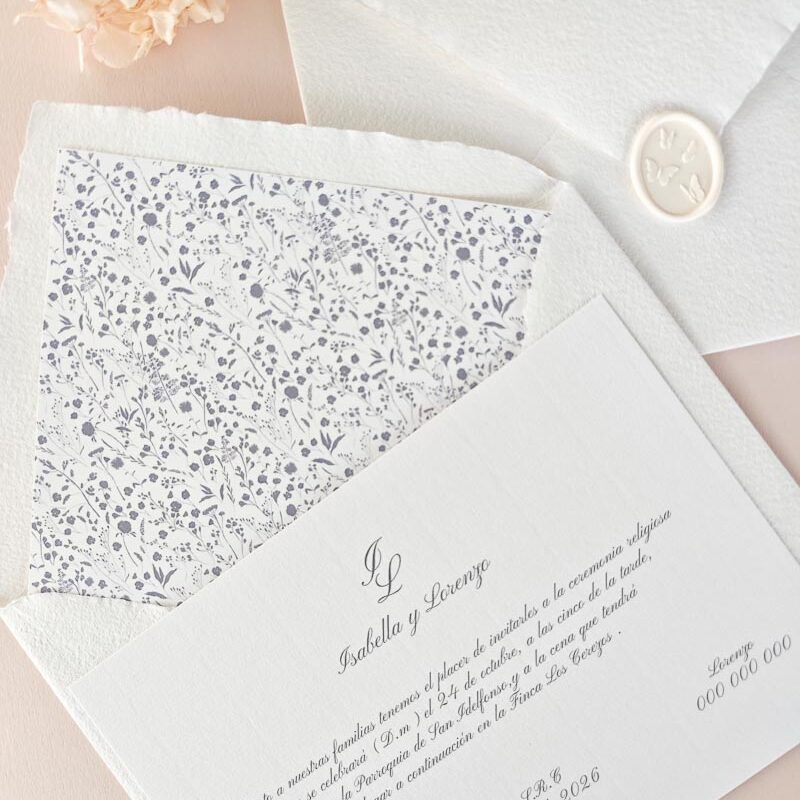 Invitación Isabella