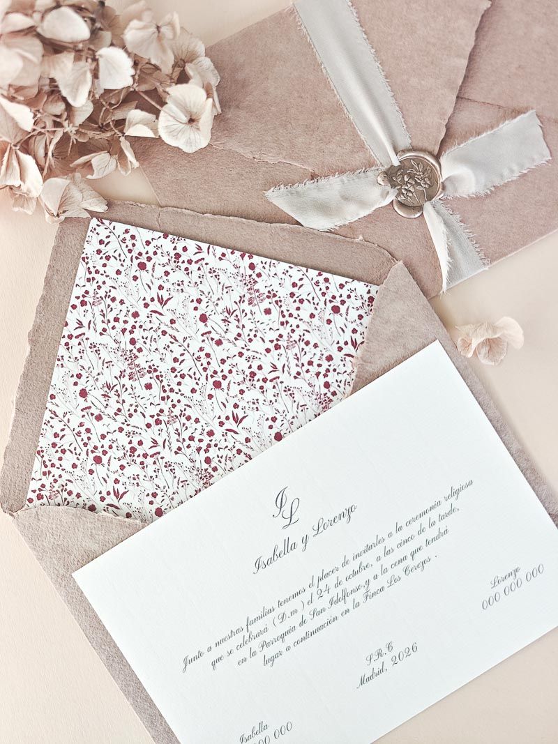 Invitación Isabella